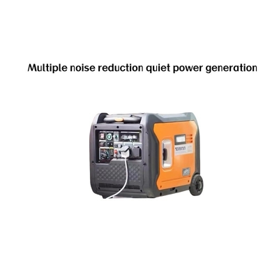 4/5/6KW benzinegenerator met hoog vermogen, stil en frequentiekonversie met afstandsstarten