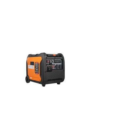 4/5/6KW benzinegenerator met hoog vermogen, stil en frequentiekonversie met afstandsstarten