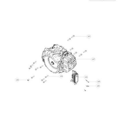 2009-2016 Hover H5 Car Auto Transmission System versnellingsbak voor Grote Muur CC6463-Haval H6