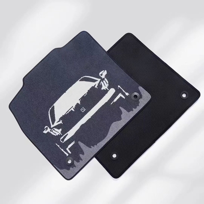 3PCS ZEEKR Auto Fitment Silhouette Art Voet Kussen Dekbed Oppervlak Innovatief ontwerp