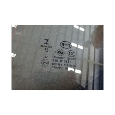 OE NO. 12601747-00 BYD Auto Fittment Voorruit voor Qin Pro Fuel DM ev