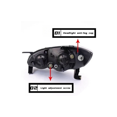 BYD F3 F3R 16.10- Tweede generatie auto koplampen met gemakkelijke installatie