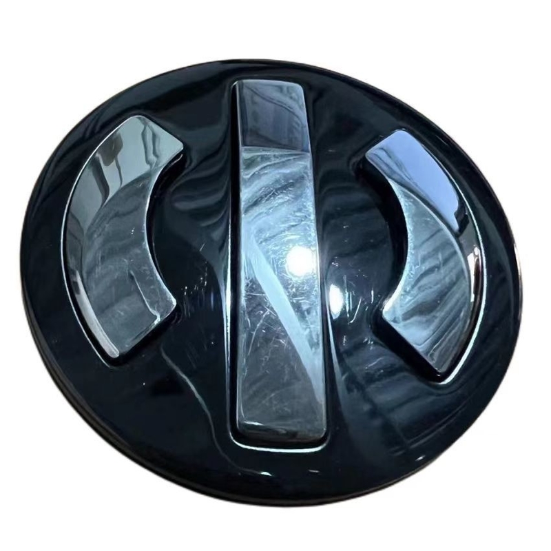 Aluminium legering As hoofddoek Stalen randdoek voor GAOHE Auto model wiel Center Hubcap