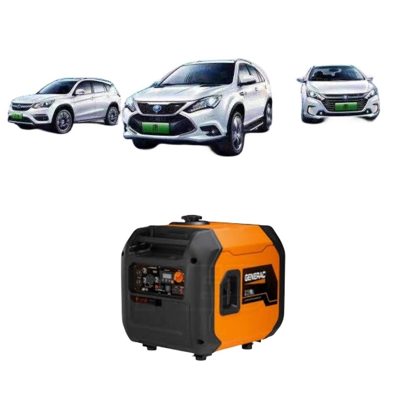 4/5/6KW benzinegenerator met hoog vermogen, stil en frequentiekonversie met afstandsstarten