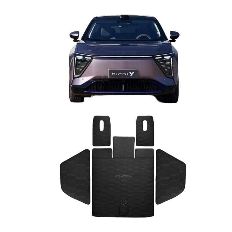 Aantal matten 4 stuks TPE waterdichte kofferbakmat voor HiPhi Y HiPhi Z HiPhi X Auto Accessoires