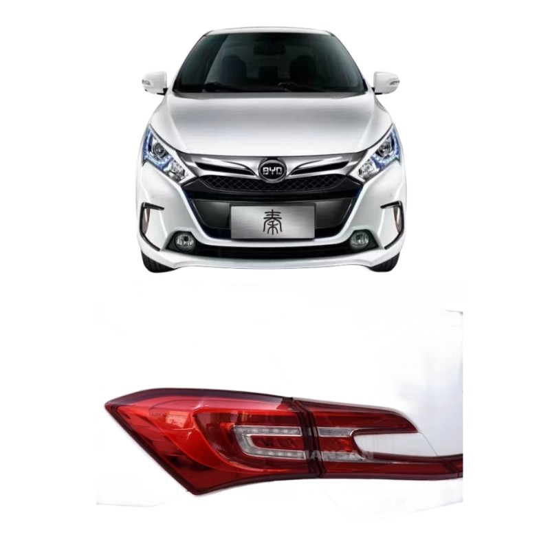 Autoonderdelen BYD Qin Achterlicht Montage 17-18 Lamp Schaduwremlichten Achterlicht Originele