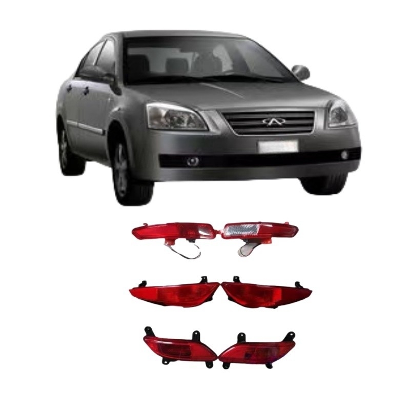 Chery Fengyun 2 Hatchback 12.12-16.12 ABS LED Achterlichten Achterbumper Licht Breklicht