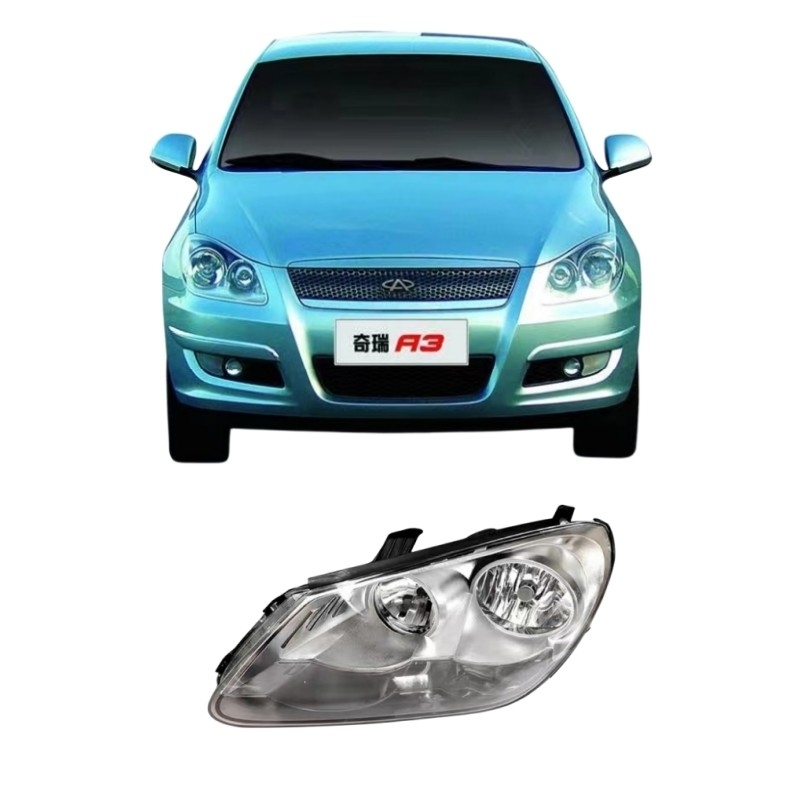 Aluminium Chery A3 koplamp assemblage voor hatchback voorlicht Originele autoonderdelen