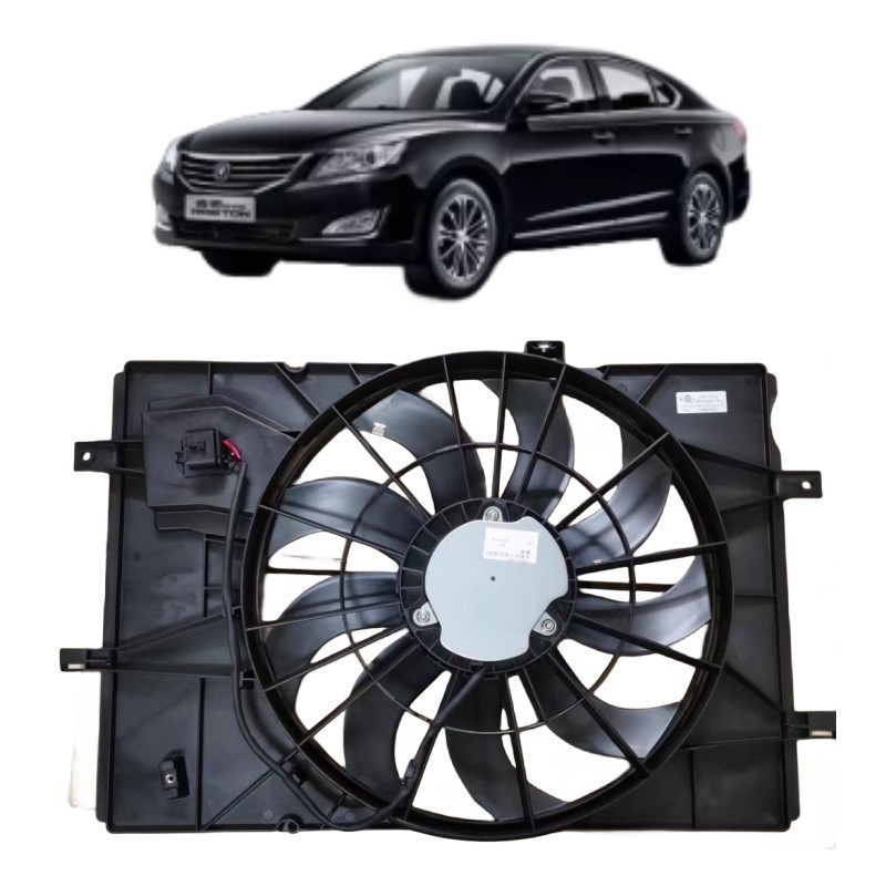 Zwart OE NO. 1308010-N01 Changan Ruicheng Elektronisch ventilator radiator ventilator condensator ventilator assemblage